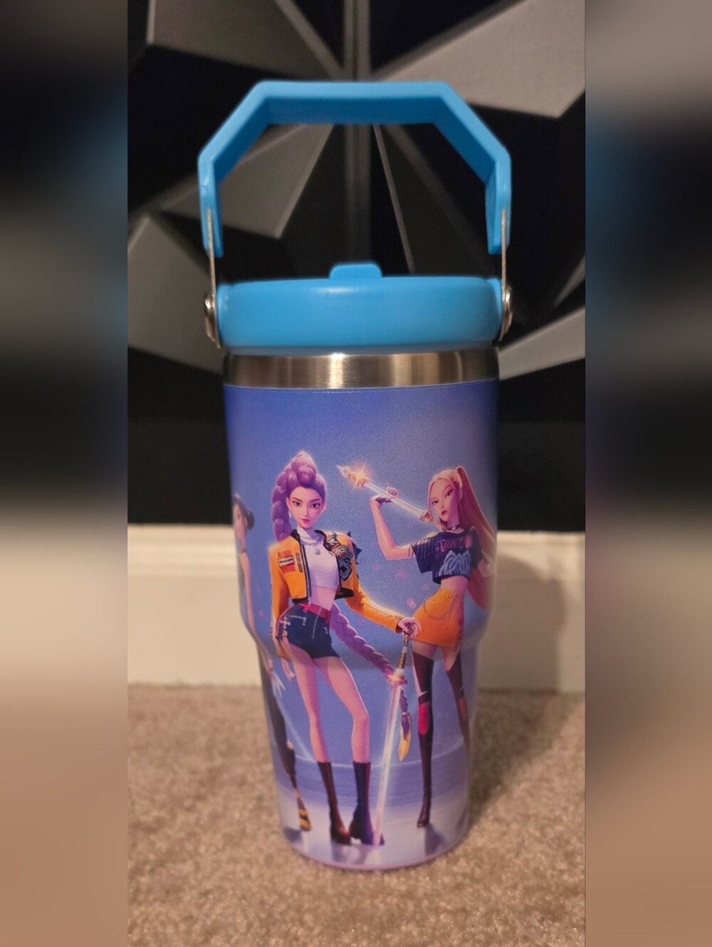 Kids Character Flip Straw Cup